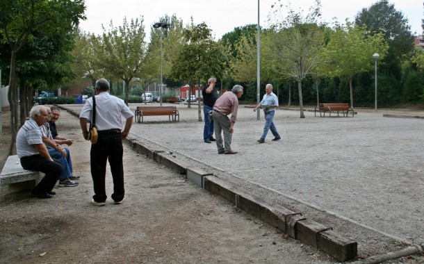 El Parc Popular, escenari del Dia del Soci de l'Entidad Dominó i del Club de Petanca