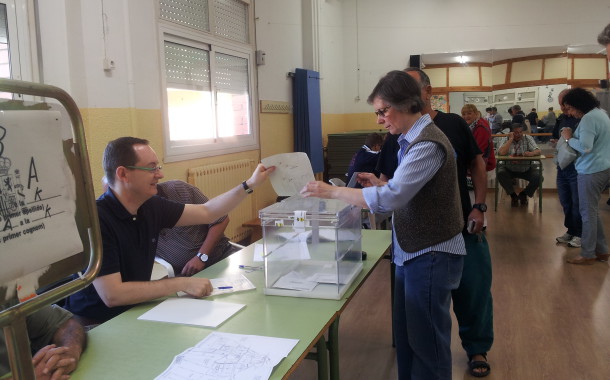 S'obren els quatre centres electorals de la Llagosta amb normalitat