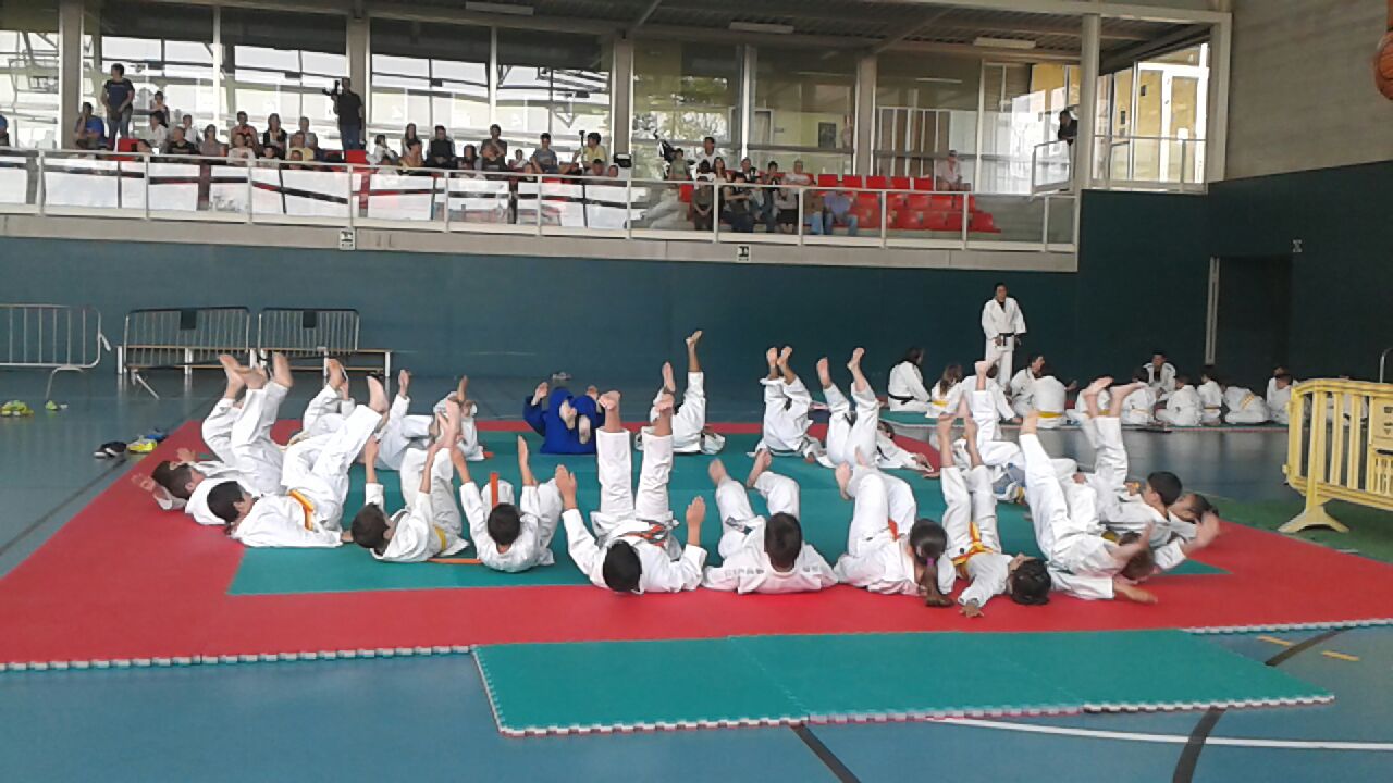 Uns 220 infants participen a la trobada de Joves Judokes de la Llagosta