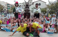 La colla Gegantera recapta fons per a la Marató de TV3