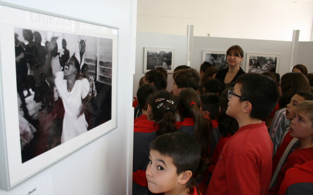 Els escolars de la Llagosta visiten la mostra 
