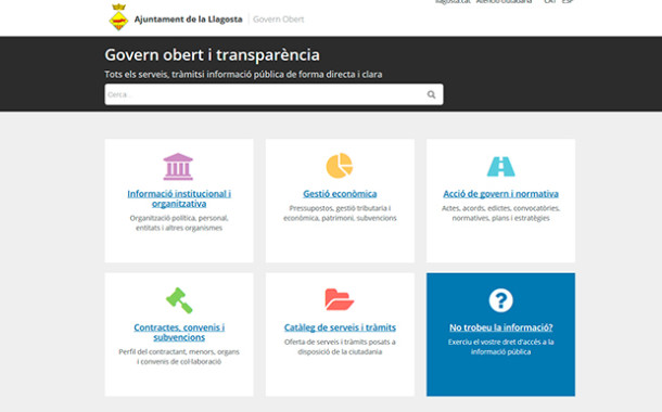 El Portal de la transparència de l'Ajuntament es posarà en marxa al gener