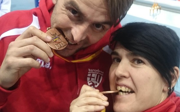 Sonia Bocanegra i Raúl Gracia, amb medalla al Campionat d'Espanya