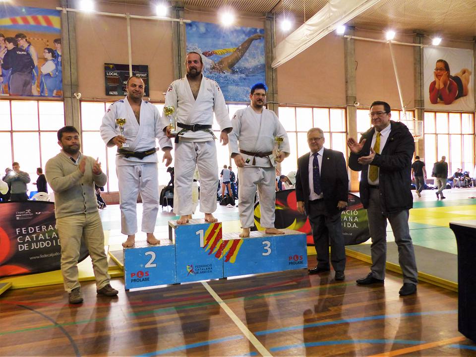 Andrei Ivancea, subcampió català de judo en menys de 100 quilos