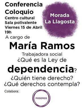Morada la Llagosta celebra avui una xerrada sobre la Llei de la Dependència al Centre Cultural