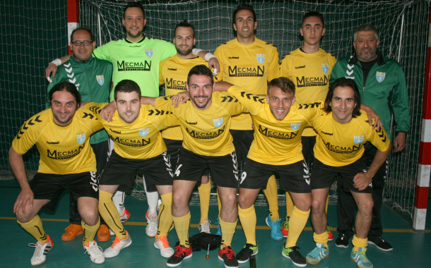 El primer equip del Fútbol Sala Unión Llagostense es proclama campió de lliga