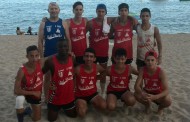 El cadet masculí d'handbol platja del Joventut Handbol guanya a Caldes d'Estrac