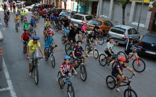 Bona participació a la Diada de la Bicicleta de la Llagosta