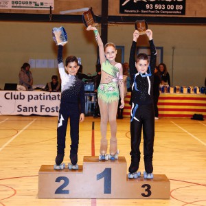 El Club Patí la Llagosta guanya tres medalles en el Festival de Sant Fost