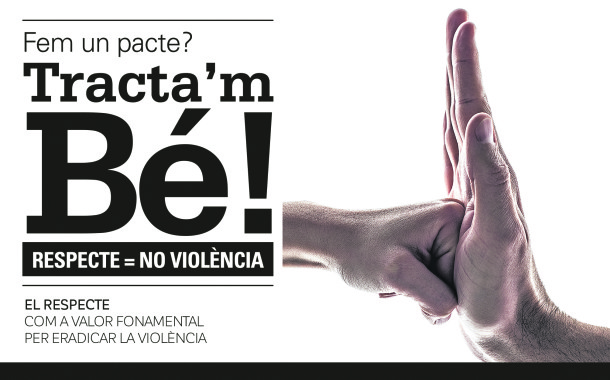 Campanya contra la violència i qualsevol tipus de discriminació