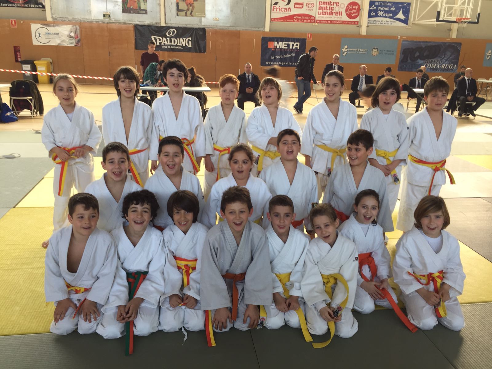 Pluja de medalles del Club Judo-Karate la Llagosta a la Copa de Catalunya de judo benjamí i aleví