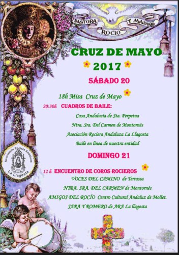 L'Asociación Rociera celebrarà el cap de setmana la Cruz de Mayo