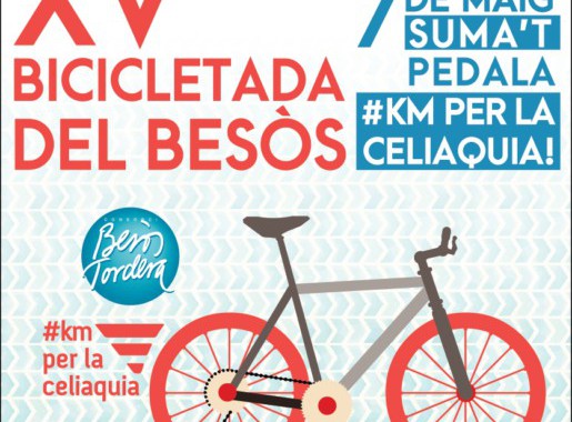 Diumenge, tindrà lloc la XV Bicicletada del Besòs, dedicada a l'Associació de Celíacs de Catalunya