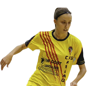 Estefa Jémez, nominada a millor jugadora de futbol sala de Catalunya