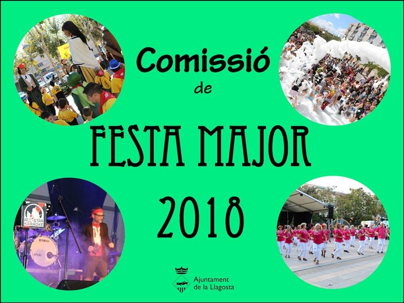 Avui es constitueix la Comissió de la Festa Major 2018