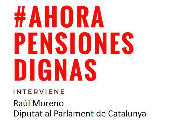 El PSC de la Llagosta celebra aquesta tarda un acte per parlar sobre pensions dignes