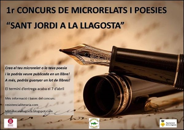 Presentades 23 obres al Concurs de microrelats i poesia de Sant Jordi