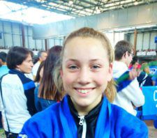 Paula Bienvenido, cinquena al Campionat d'Espanya infantil de judo