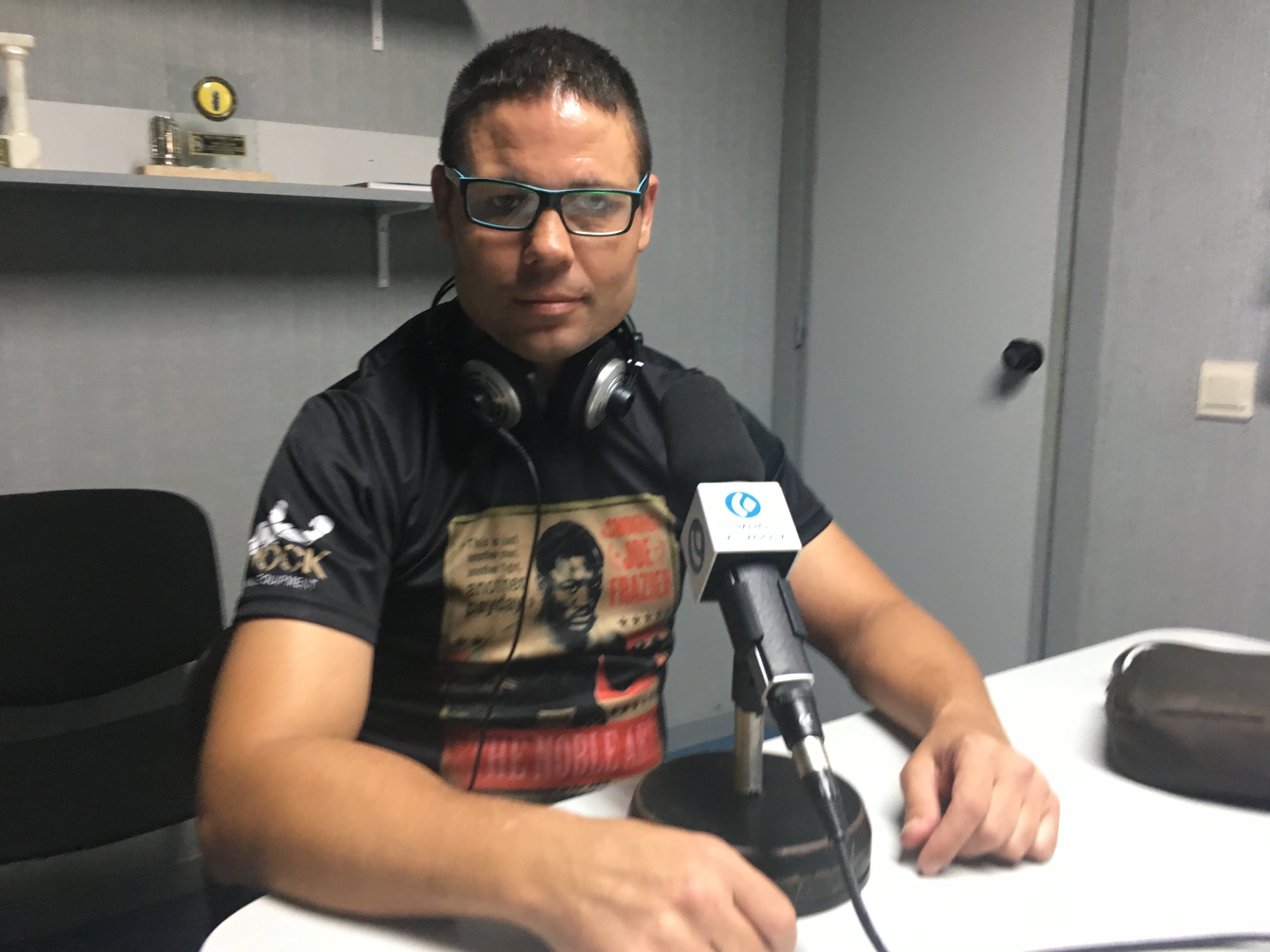 José María Guerrero, tècnic assistent del Boxam Internacional femení de boxa a Castelló