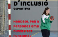 Jornada d'inclusió d'handbol demà dissabte amb Antonio García Robledo al CEM El Turó