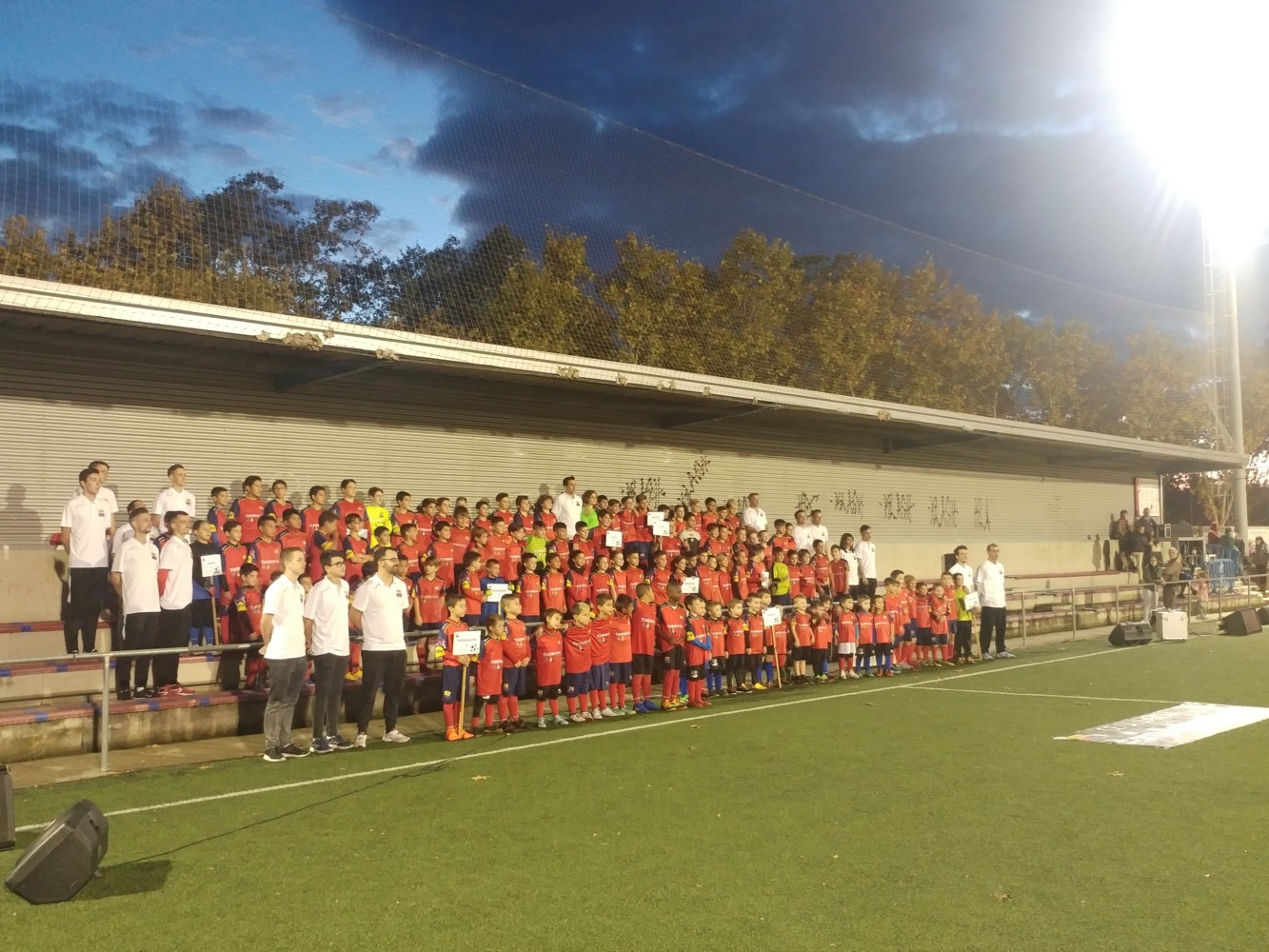 El Club Esportiu la Llagosta va presentar dissabte els seus equips