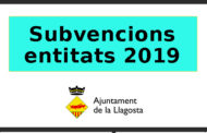 Subvencions de 2019 per a les entitats locals