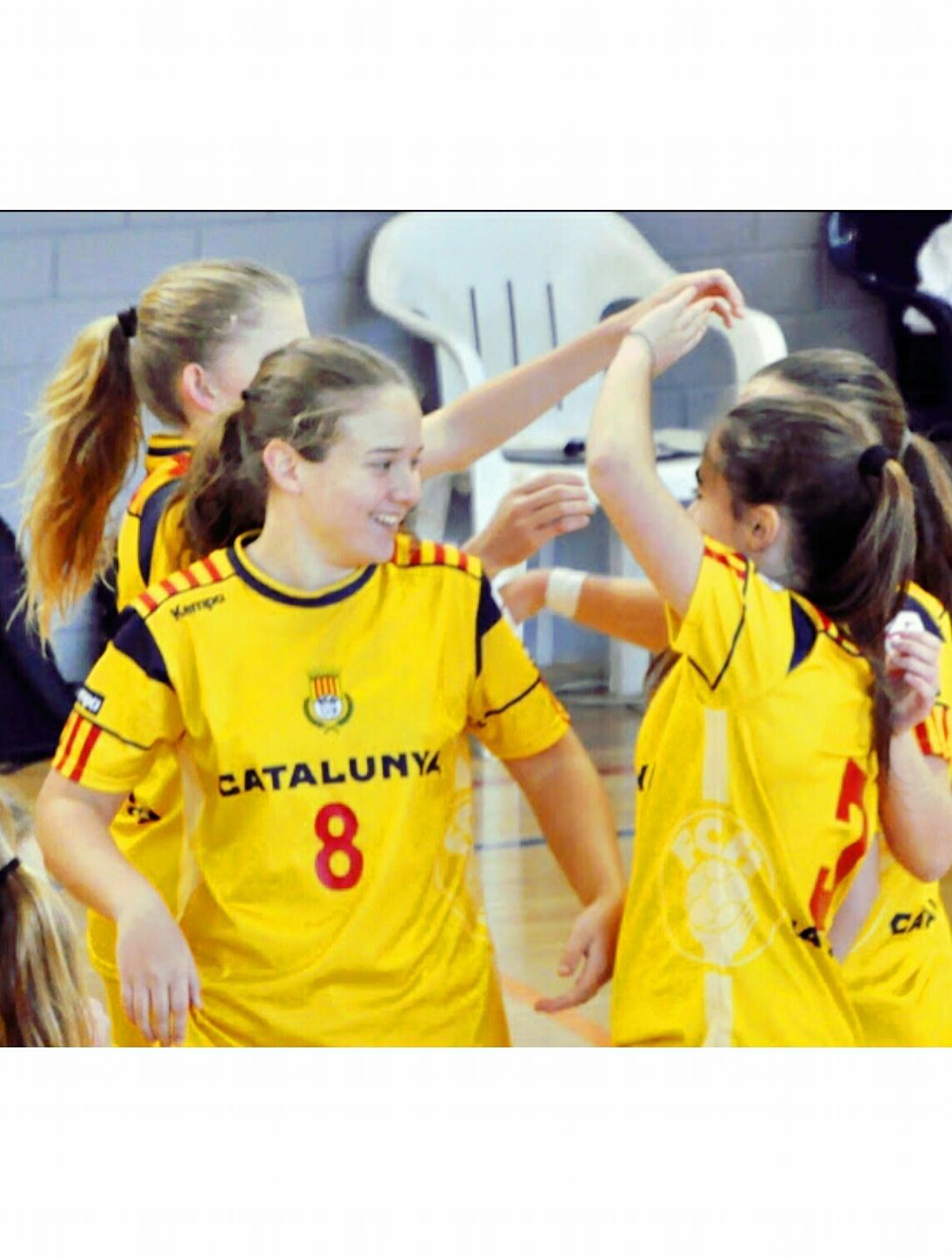 La selecció catalana cadet, amb Ariadna Muñoz, s'estrena a l'estatal amb empat contra Andalusia (28-28)