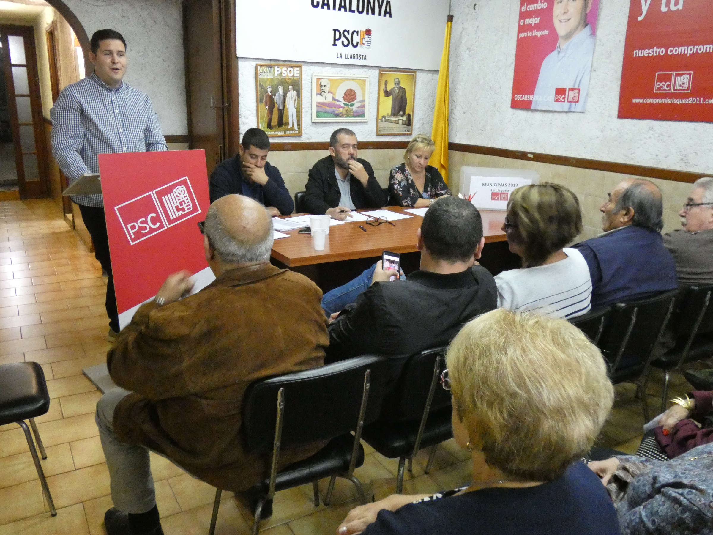 El PSC presentarà dissabte Óscar Sierra com a candidat a les eleccions de maig