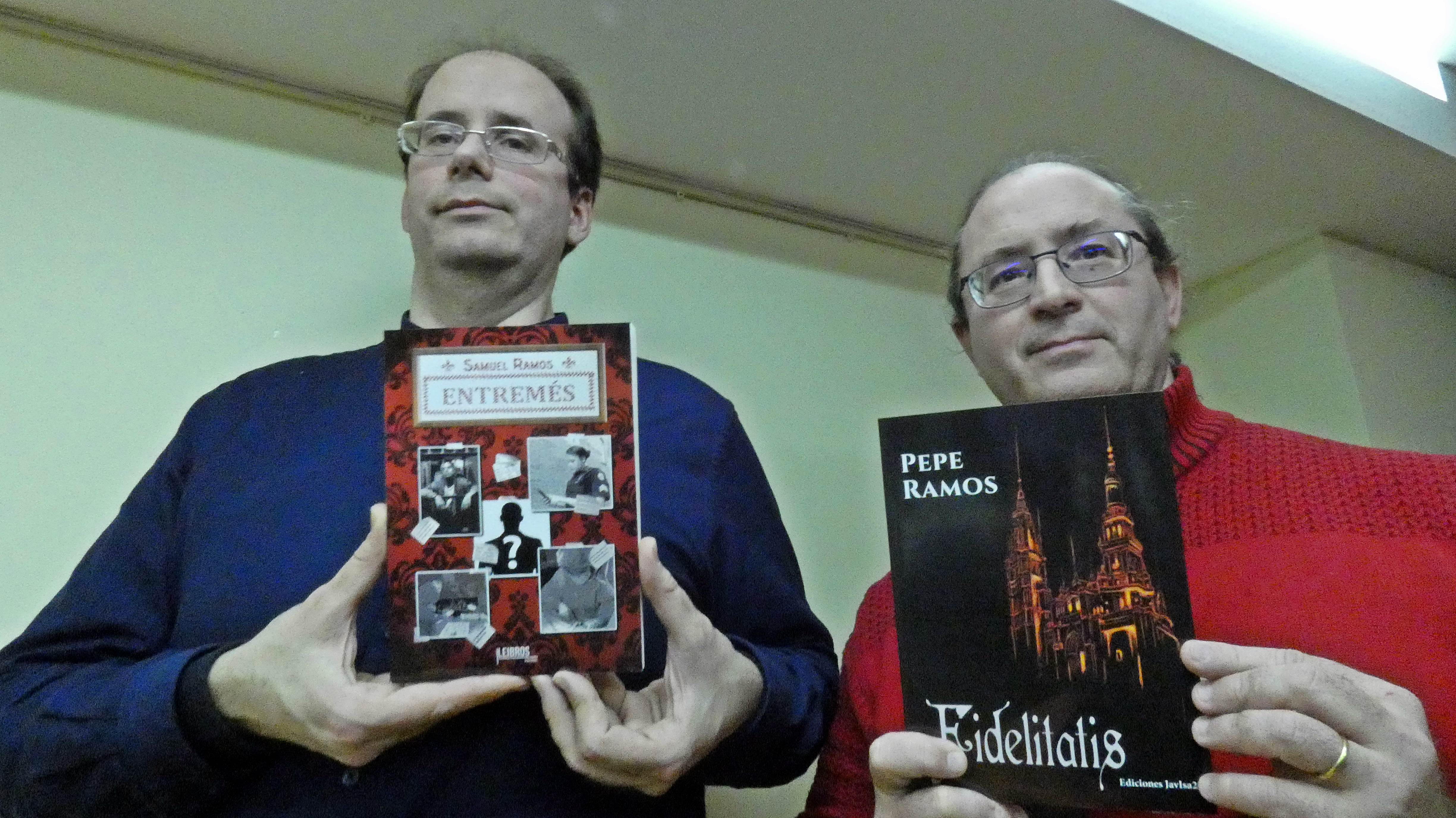 Pepe Ramos presenta la seva nova novel·la, 'Fidelitatis', i Samuel Ramos, 'Entremés'