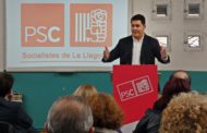 Els socialistes llagostencs han presentat avui a Óscar Sierra com a cap de llista