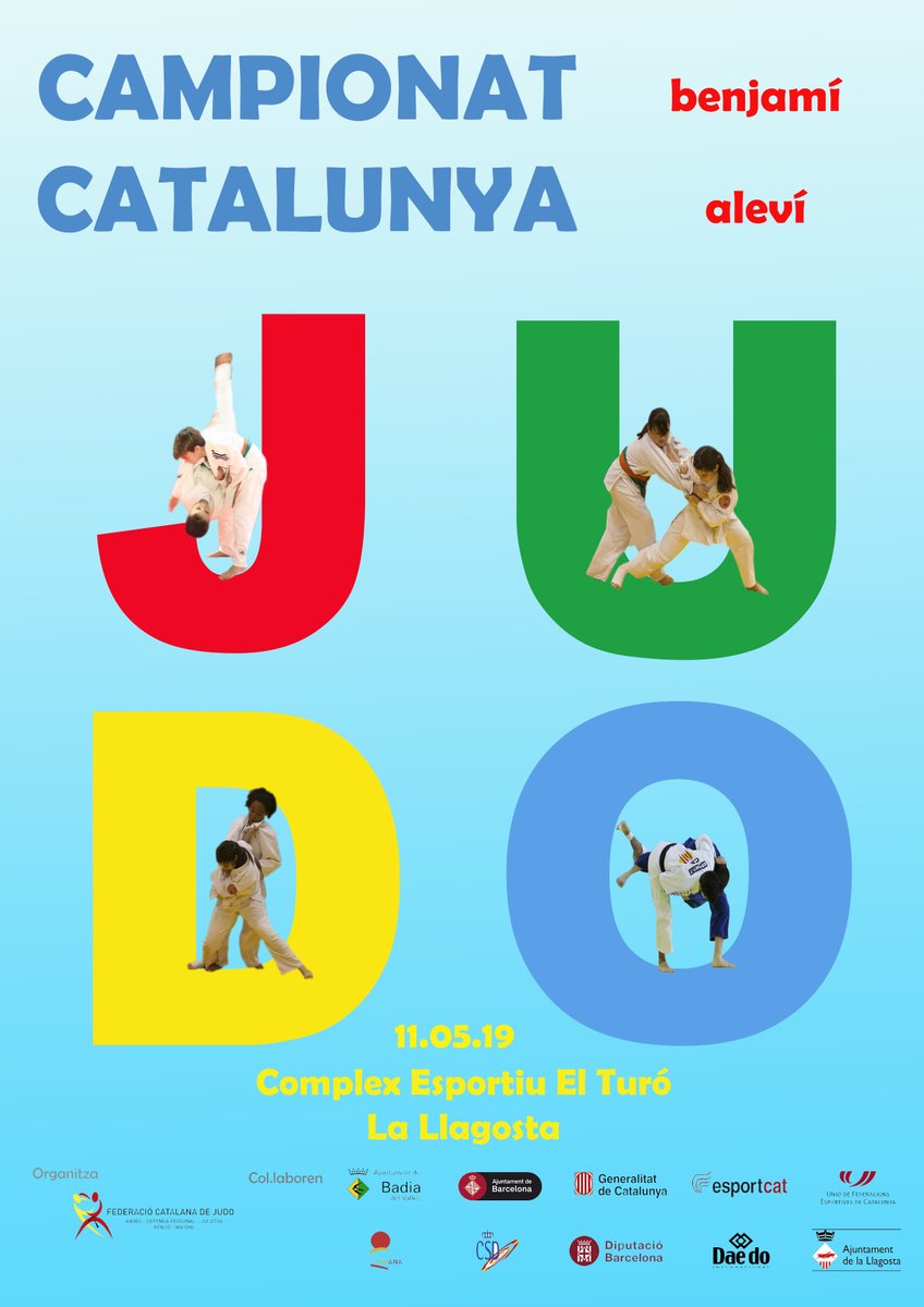 El CEM El Turó acollirà dissabte el Campionat de Catalunya de judo benjamí i aleví