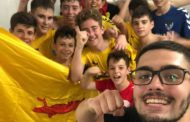 L'infantil A del FS Unión Llagostense, subcampió de la Final a Quatre