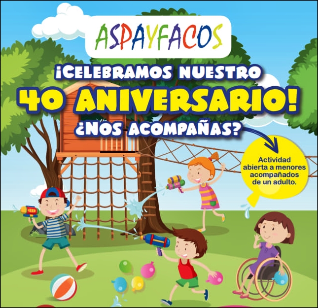 Aspayfacos fa avui una festa per celebrar els seus 40 anys