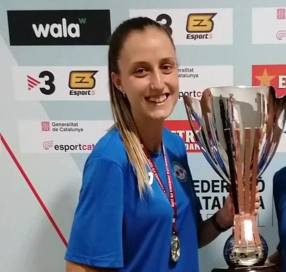 Estefa Jémez guanya la Copa Catalunya amb la Penya Esplugues