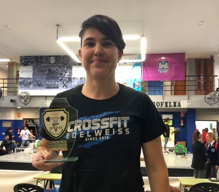 Sonia Bocanegra, bronze amb Catalunya al Campionat d'Espanya Màster per Federacions d'halterofília