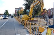 Comencen les obres per fer noves places d'aparcament al carrer de Joaquim Blume