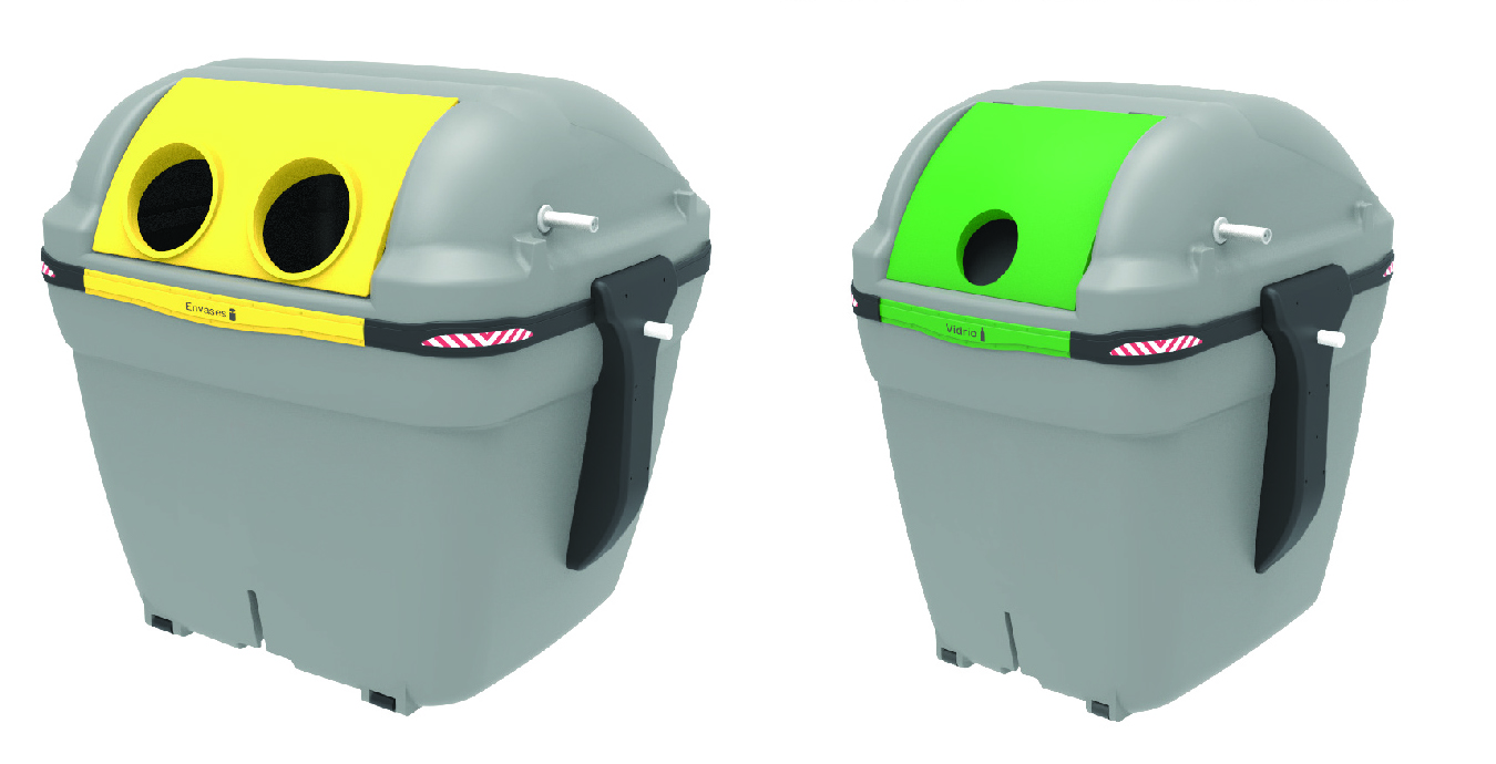 Es canviaran tots els contenidors de recollida selectiva de residus