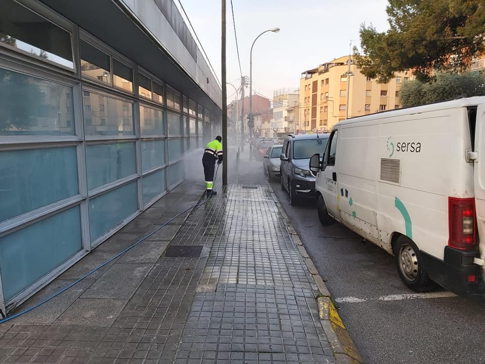 S'amplien els espais públics desinfectats a diari a la Llagosta