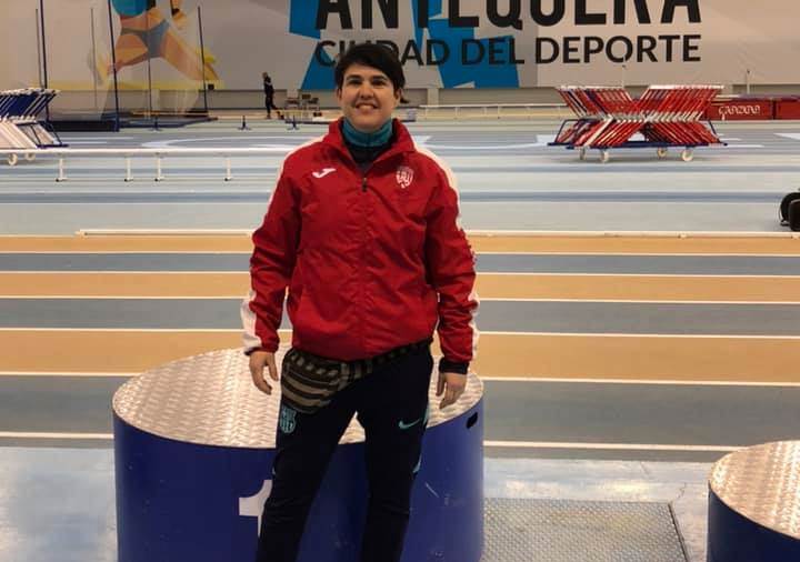 Sonia Bocanegra, vuitena als 60 metres llisos de l'Estatal màster d'atletisme
