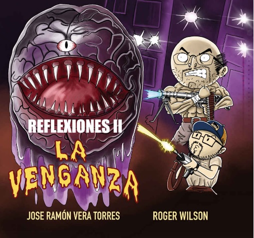 José Ramón Vera publica un nou llibre amb il·lustracions de Roger Wilson, 'Reflexiones II: La venganza'