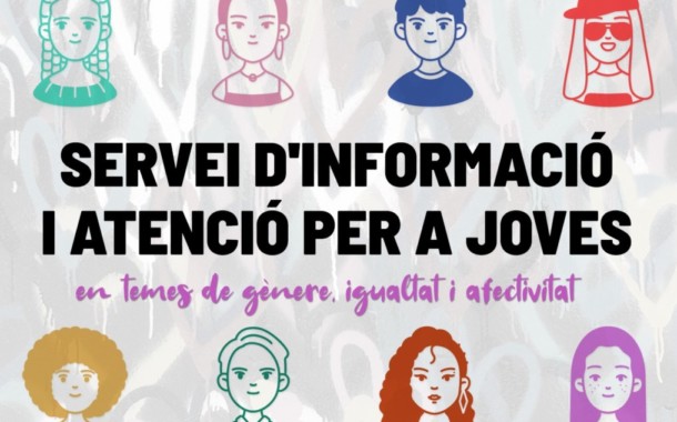 L'Ajuntament posa en marxa un servei d'informació i atenció per a joves en temes de gènere, igualtat i afectivitat